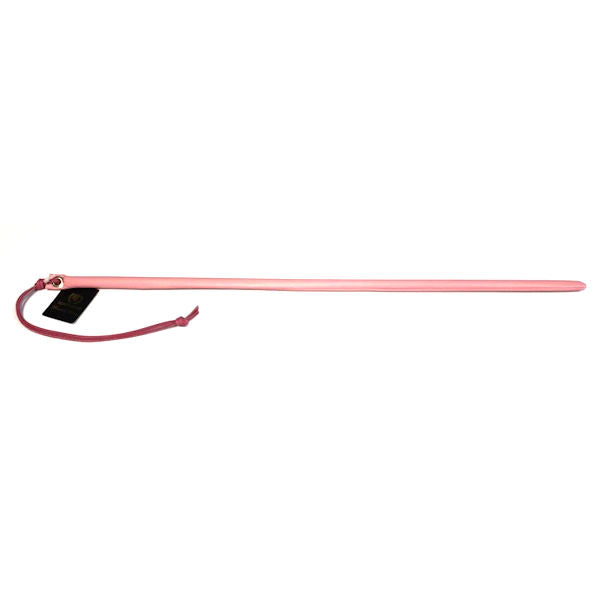 24In Leather Wrapped Cane Pink