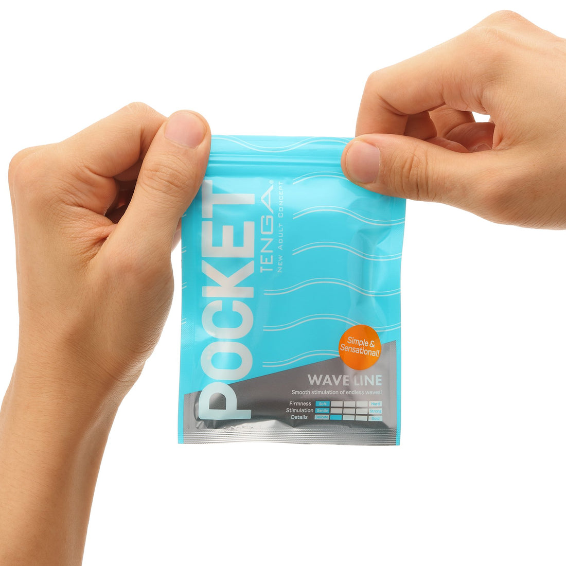 Pocket TENGA Wave Line (net) (out Beg Feb)