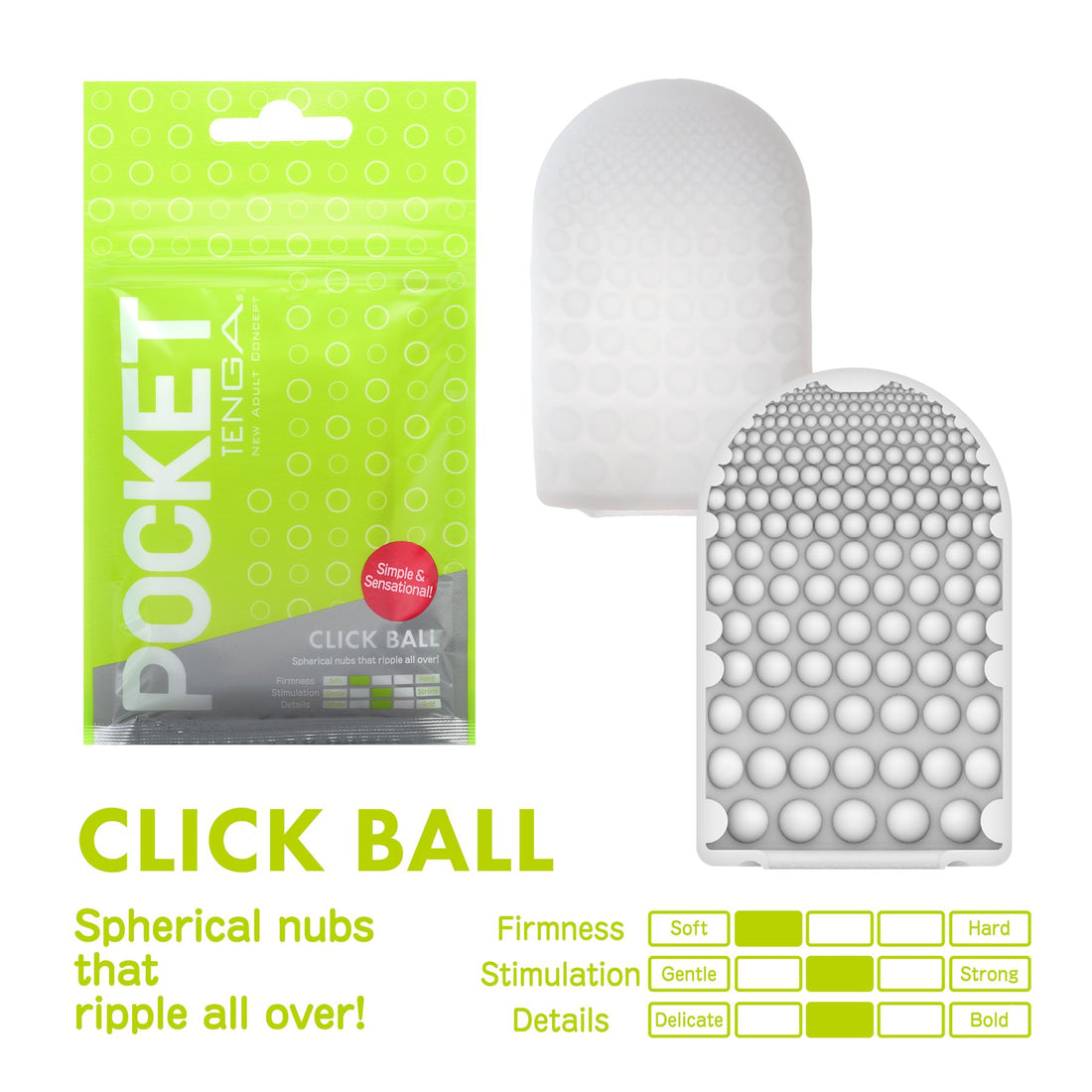 Pocket TENGA Click Ball (net)