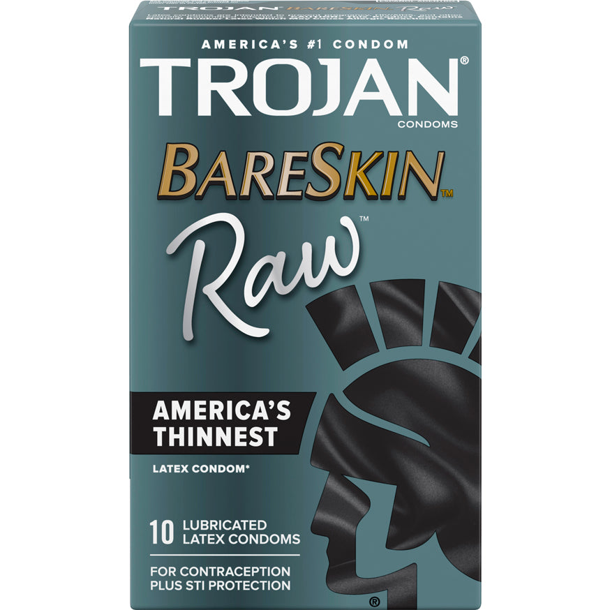 Trojan Bareskin Raw 10Ct
