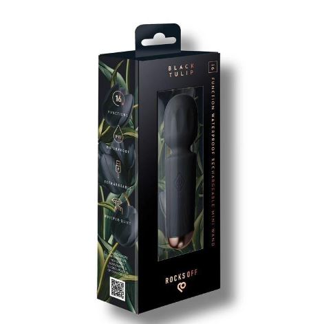 Black Tulip Rechargeable Mini Wand