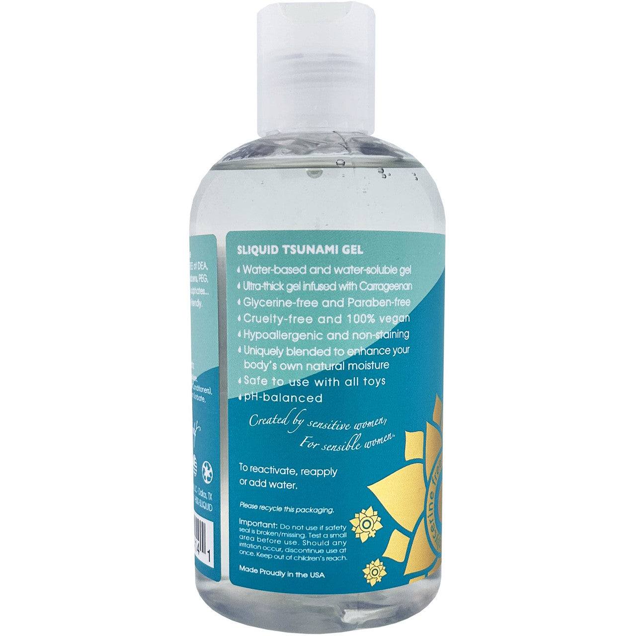 Sliquid Naturals Tsunami 8.5 oz Ultra Thick Gel