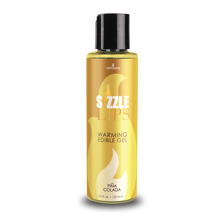 Sizzle Lips Pina Colada Warming Gel 4.2 oz