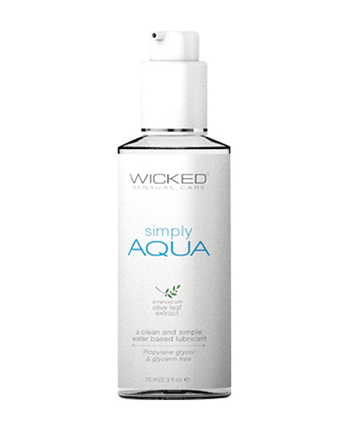 Wicked Simply Aqua Lube 2.3 oz