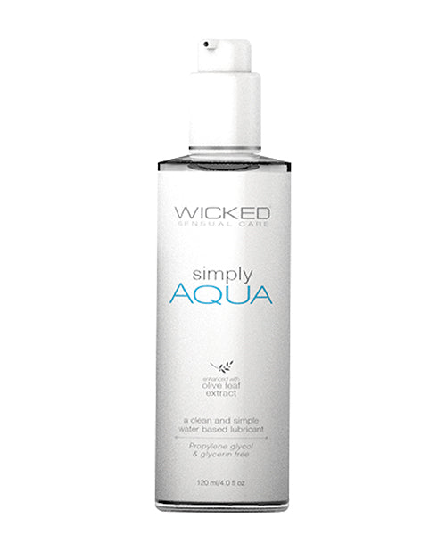 Wicked Simply Aqua Lube 4 oz