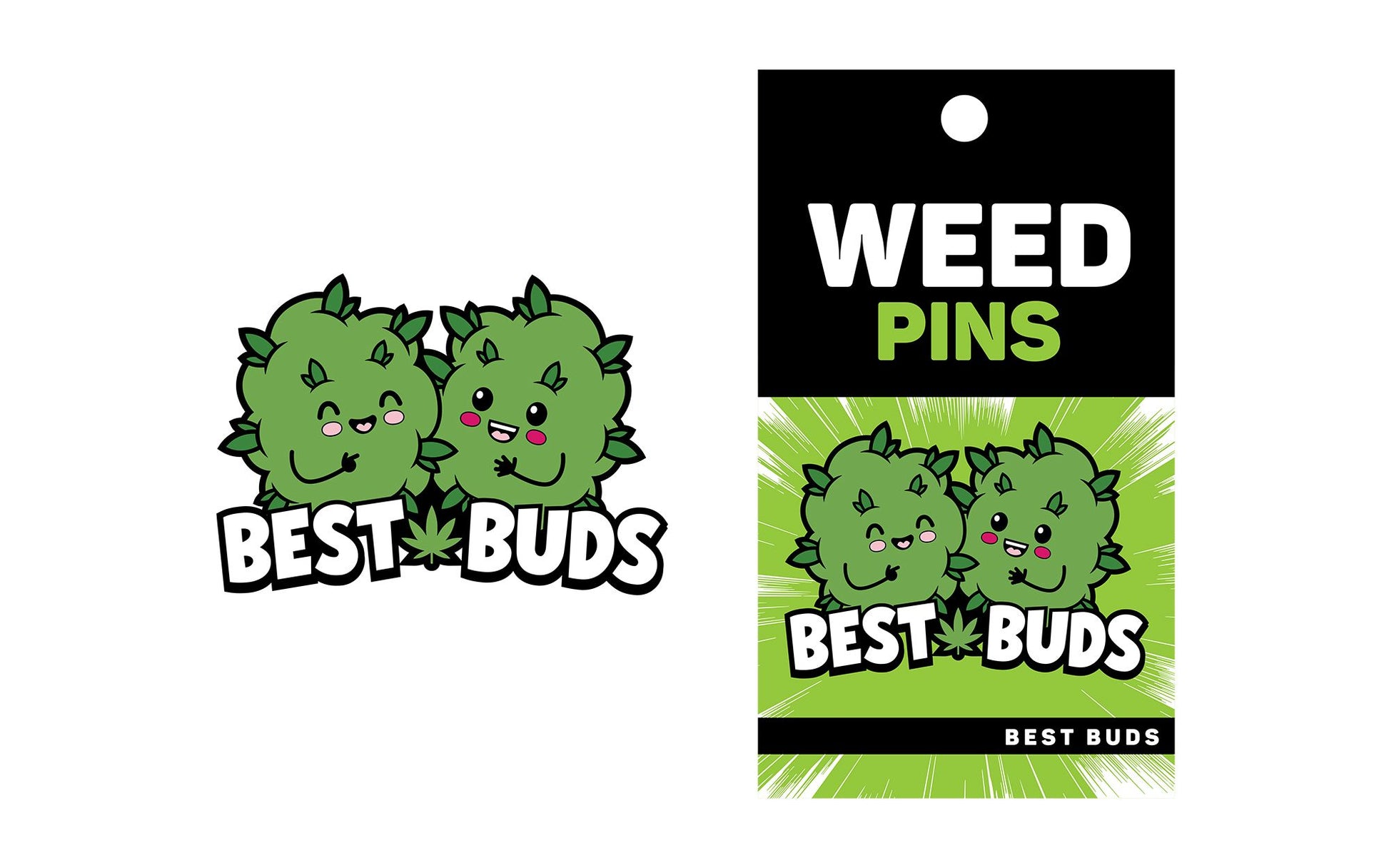 Best Buds Pin (Net)