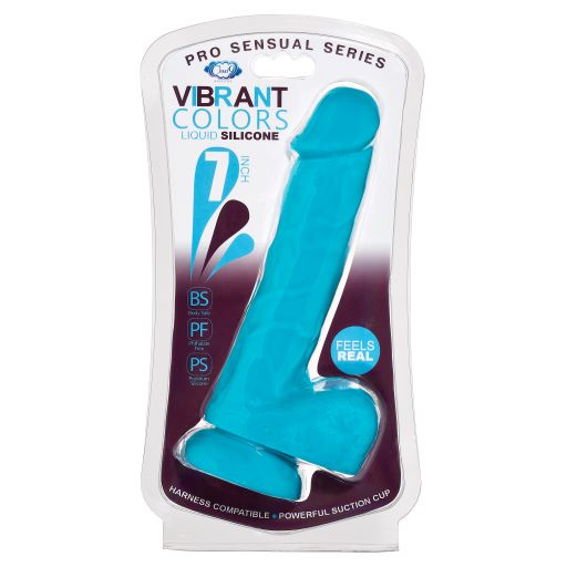 Cloud 9 Vibrant Colors 7 Blue Pro Sensual Line "