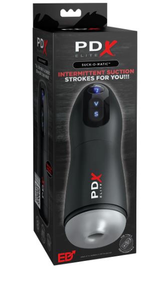 Pdx Elite Suck-O-Matic Clear/ Black