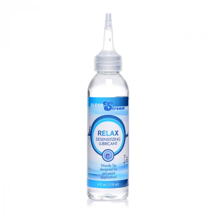 Cleanstream Relax Anal Lube Desensitizing W/ Tip 4OZ
