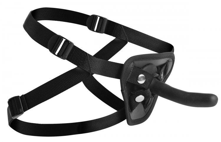STRAP U PEGGED PEGGING DILDO with HARNESS