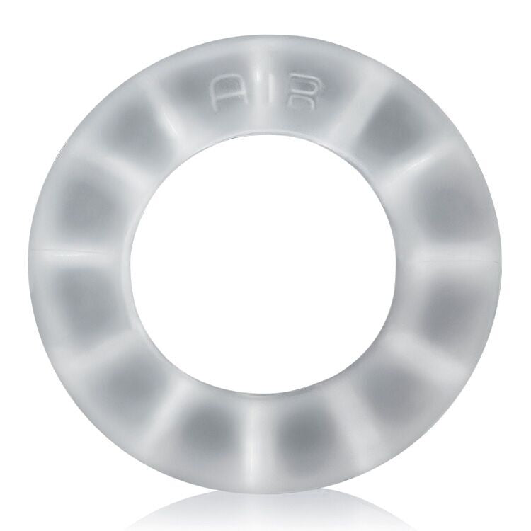 Air Airflow Cockring Oxballs Silicone/TPR Blend Cool Ice (Net)