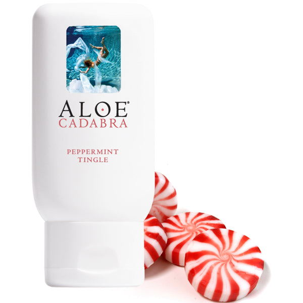Aloe Cadabra Organic Lube Peppermint 2.5 oz