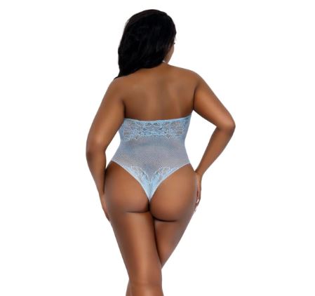 Dreamgirl Plus Ashley Teddy Arctic Blue Osq