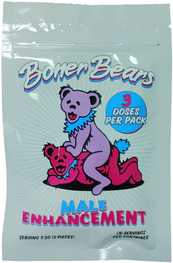 BONER BEAR MALE ENHANCEMENT GUMMY 20PC DISPLAY (NET)