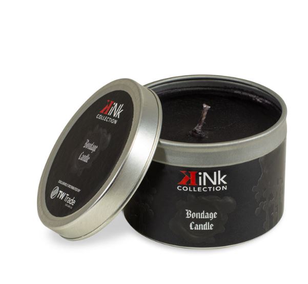 Kink Sensual Bondage Candle 4Oz Black
