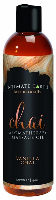 Intimate Earth Chai Massage Oil 4OZ