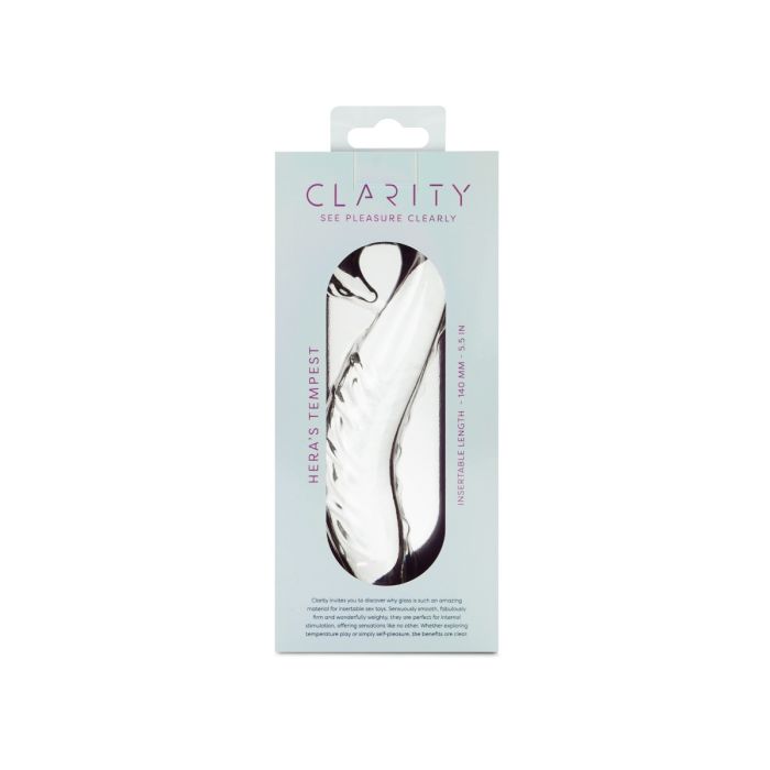 Clarity Glass Dildo Hera'S Tempest