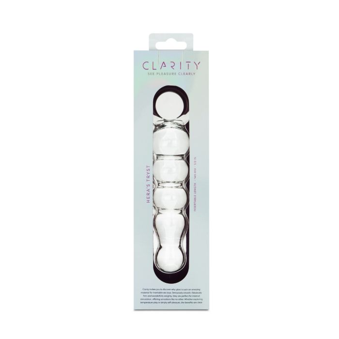 Clarity Glass Dildo Hera'S Tryst