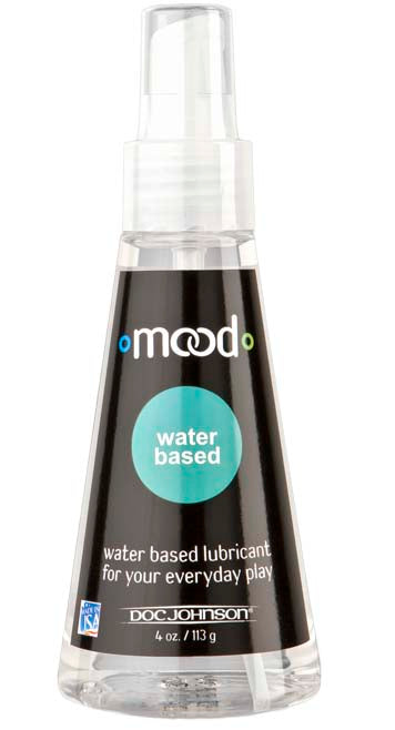 Mood Water Based Lube 4 oz (Bu)