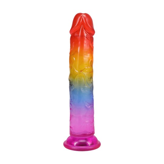 Crystal Jellies 7In Dong Rainbow