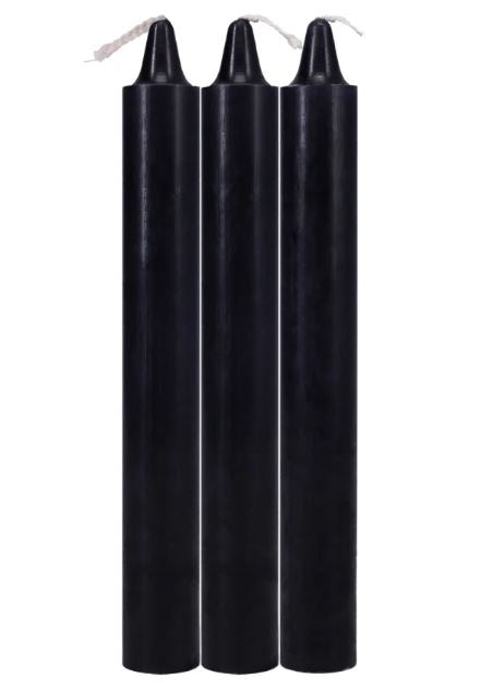 Japanese Drip Candles Black