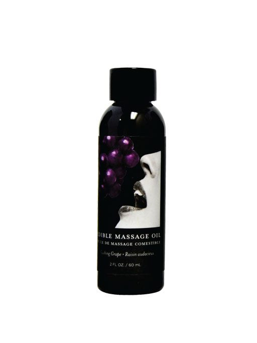Edible Massage Oil Grape 2 oz
