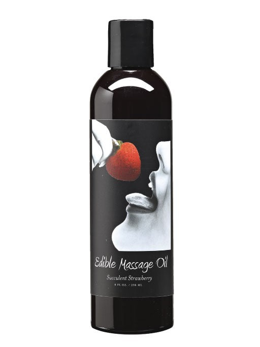 Massage Oil Edible Watermelon 8 oz