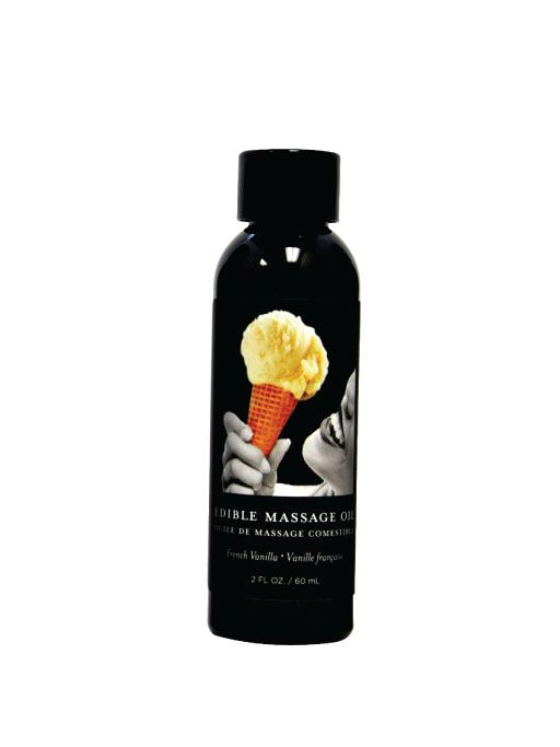 Edible Massage Oil Vanilla 2 oz