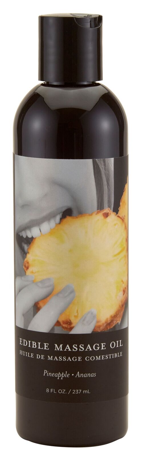 Massage Oil Edible Pineapple 8 oz