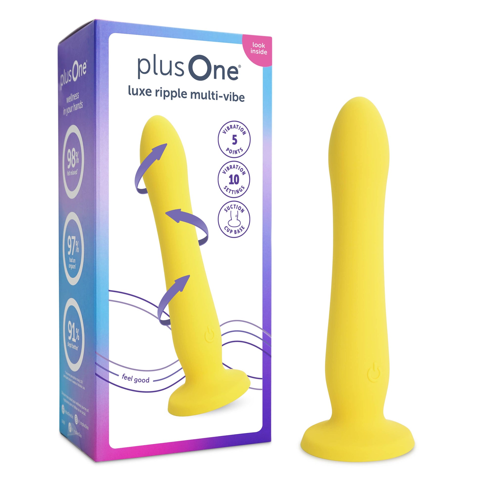PlusOne Luxe Ripple Multi Vibe