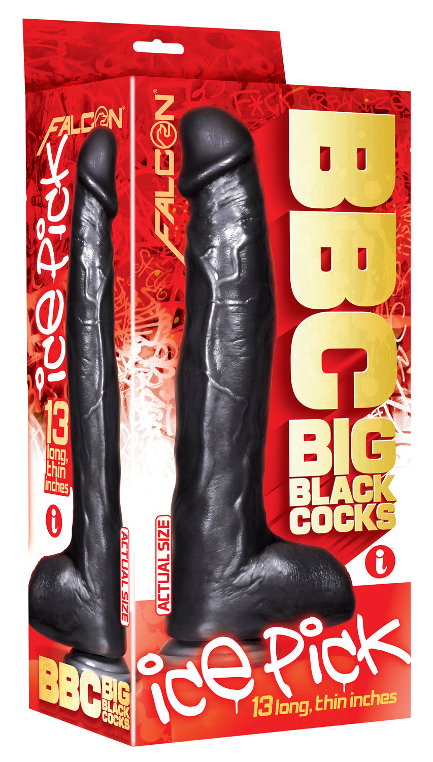 Big Black Cock Icepick 13In