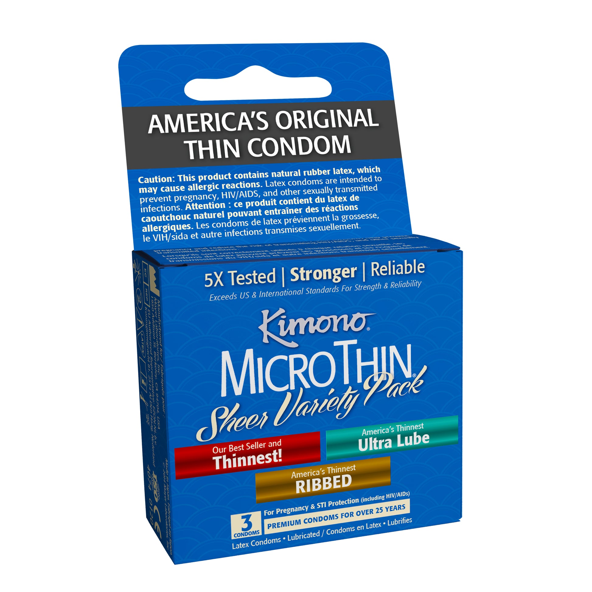 Kimono Microthin Sheer Variety 3Pk