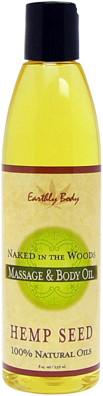 Massage Oil Naked In The Woods 8 oz