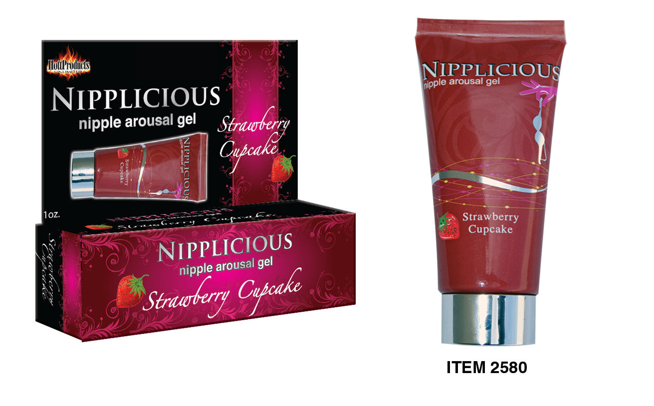 Nipplicious Strawberry Cupcake 1 oz