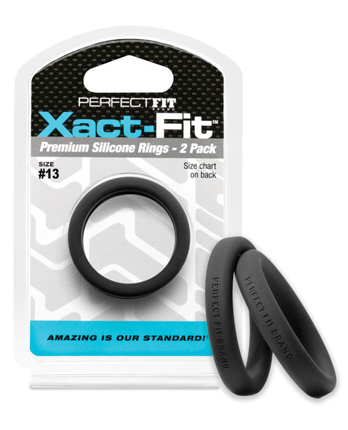 Perfect Fit Xact-Fit #13 2 Pk Black