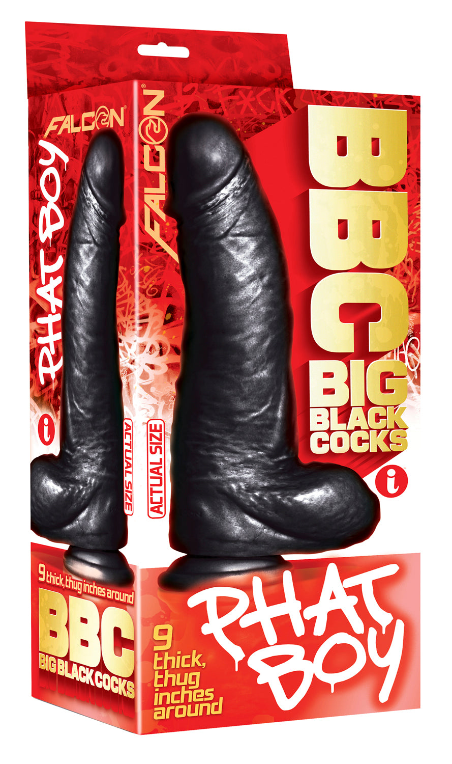 Big Black Cock Phat Boy 10In