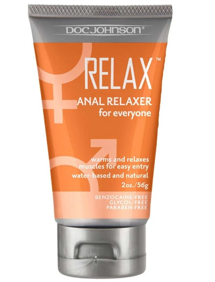 Relax Anal Relaxer Cream 2 oz Bulk