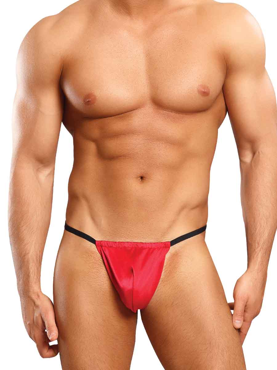 POSING STRAP SATIN LYCRA RED One Size