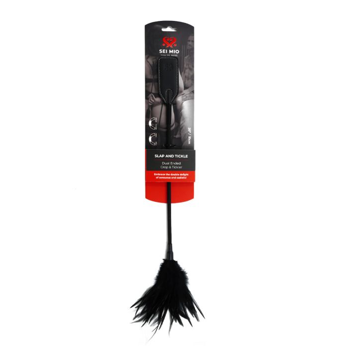 Sei Mio Slap And Tickle Dual Endedn Crop And Tickler