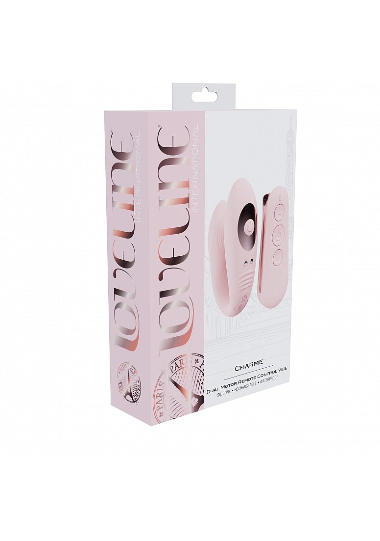 Loveline Charme Dual Motor Vibe Pnk