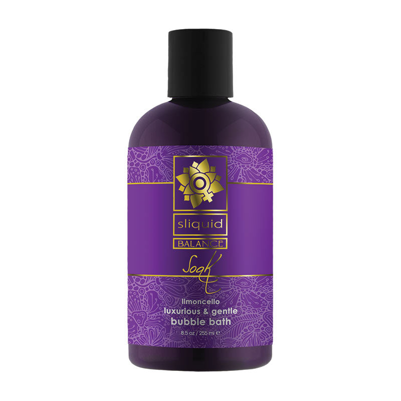 Sliquid Soak Bubble Bath Limoncello 8.5 oz