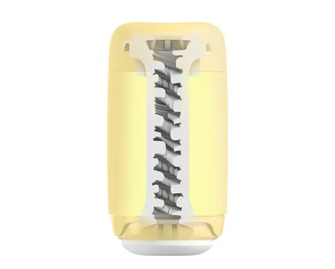 TENGA Puffy Custard Yellow (net)