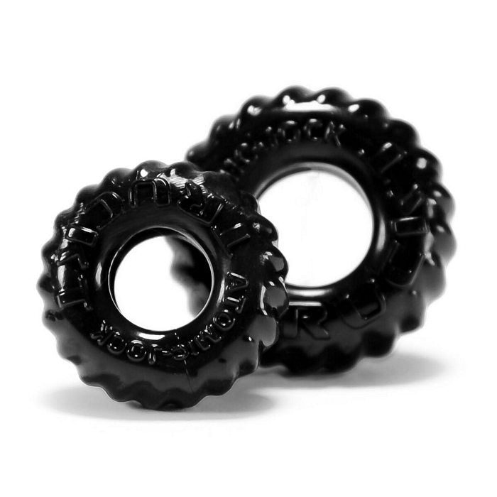 Truckt 2Pc Cockring Set Black (Net)