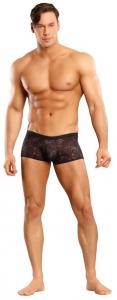 MINI SHORT STRETCH LACE BLACK MEDIUM