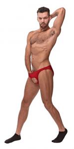 POUCHLESS BRIEF RED O/S