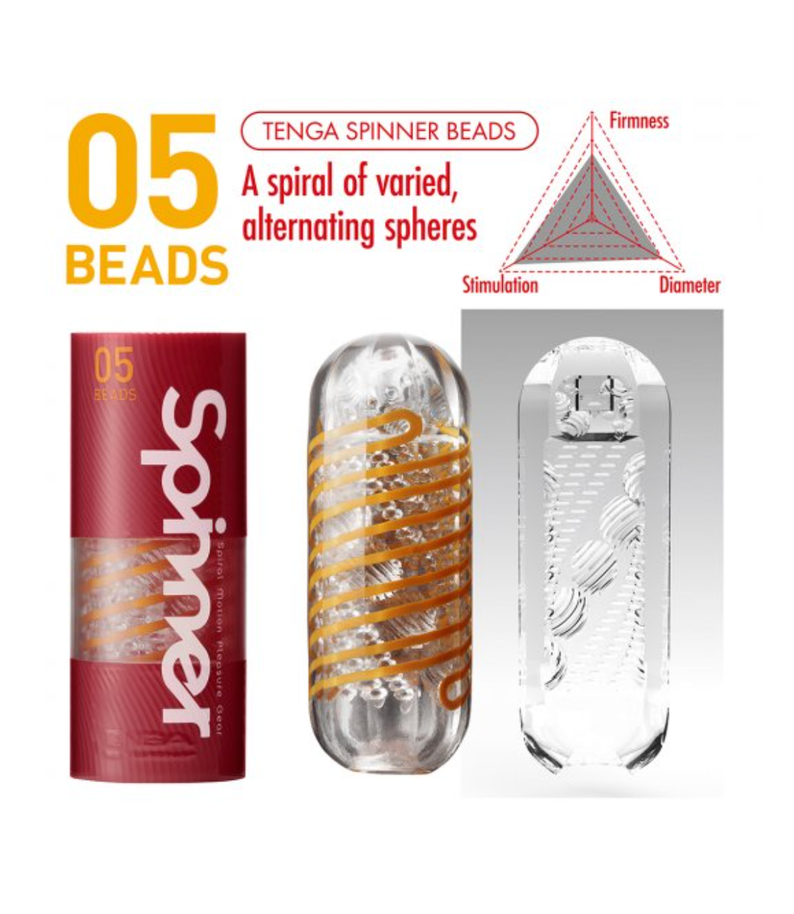 Tenga Spinner - 05 Beads Stroker – Life's Little Pleasures LLC