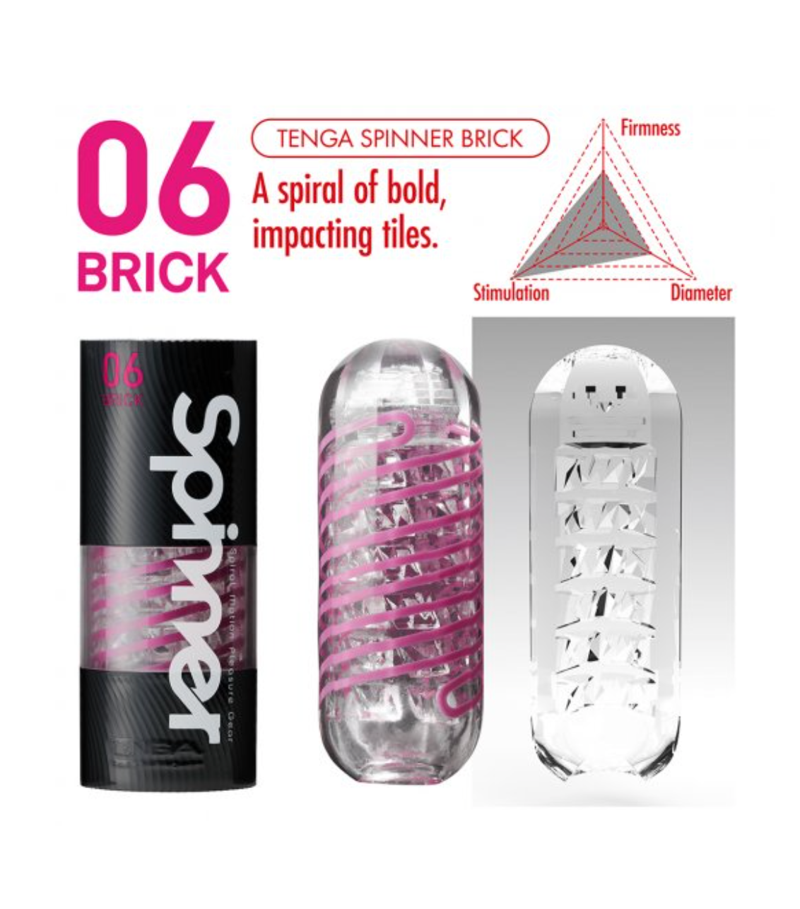 Tenga Spinner - 06 Brick Stroker