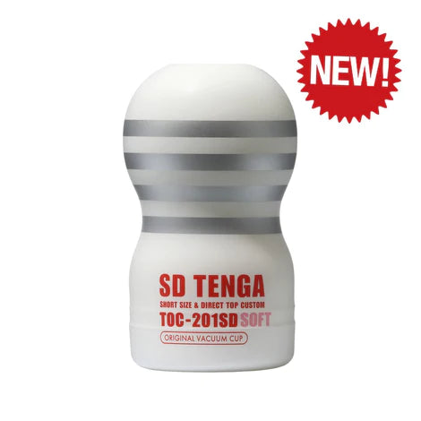 TENGA TOC-201 Original Pre-Lubricated Male Masturbator Vacuum Cup with  Powerful Suction Red