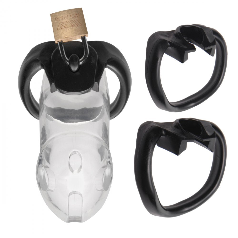 Rikers Locking Chastity Cage