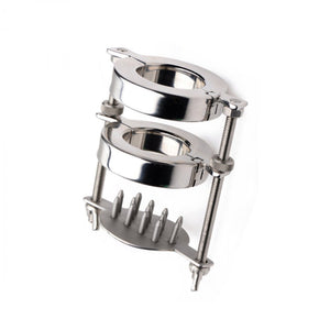 Stainless Steel Spiked CBT Ball Stretcher and Crusher – Life's Little  Pleasures LLC
